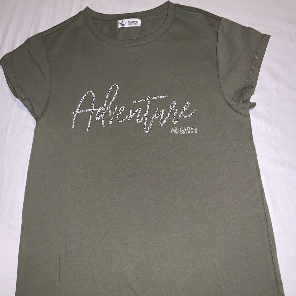 Carve Designs Green T-shirt